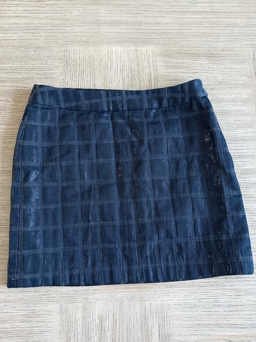 Women’s Gap Jacquard Windowpane Pattern Skirt SZ 0 mini skirt pencil skirt EUC